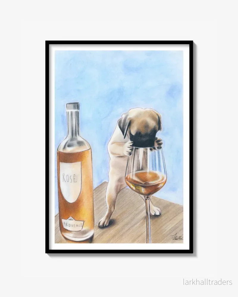 ROSÉ PUPPY - Poster
