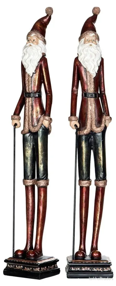 Tomte med käpp stor