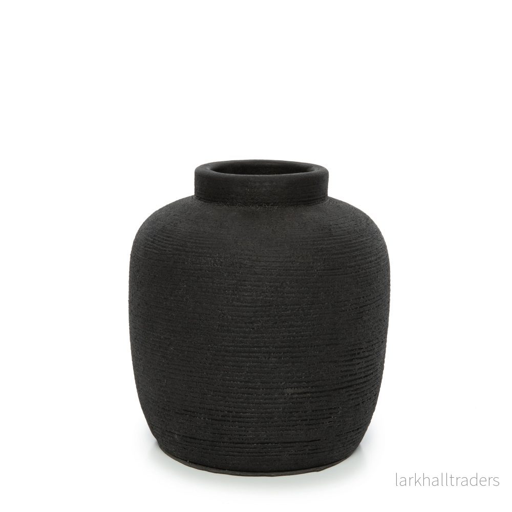 Den Peaky Vase – Svart – M Den Peaky Vase – Svart – M