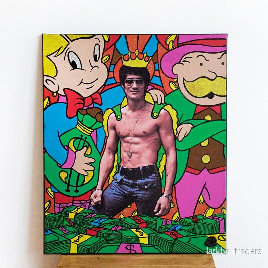 Bruce Lee (The three musketeers) Original - Bild 2