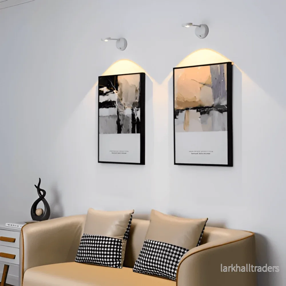 MotionBeam – Rörelsestyrd Trådlös LED Spotlampa | Smart Vägglampa för Inomhus & Utomhusbruk - Bild 2