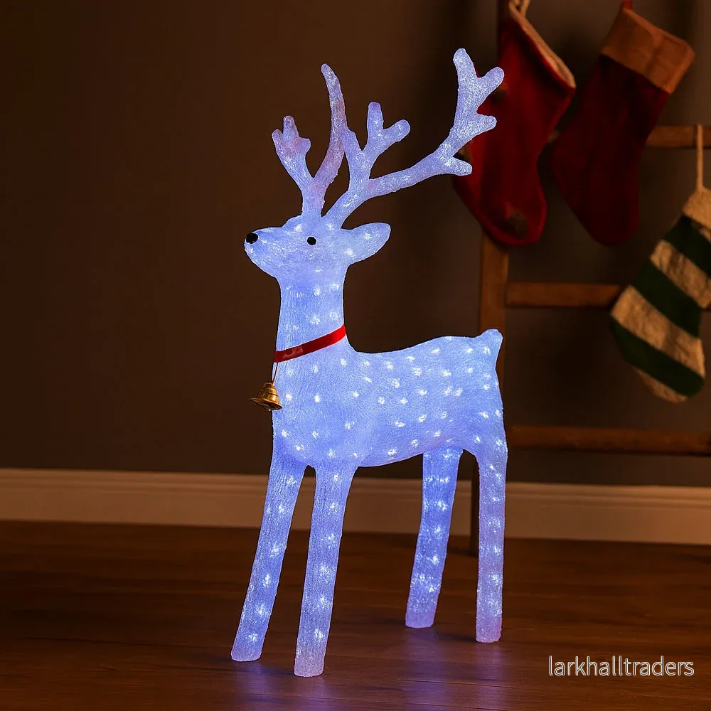 Ren i akryl – 130 cm hög med LED-belysning - Bild 2
