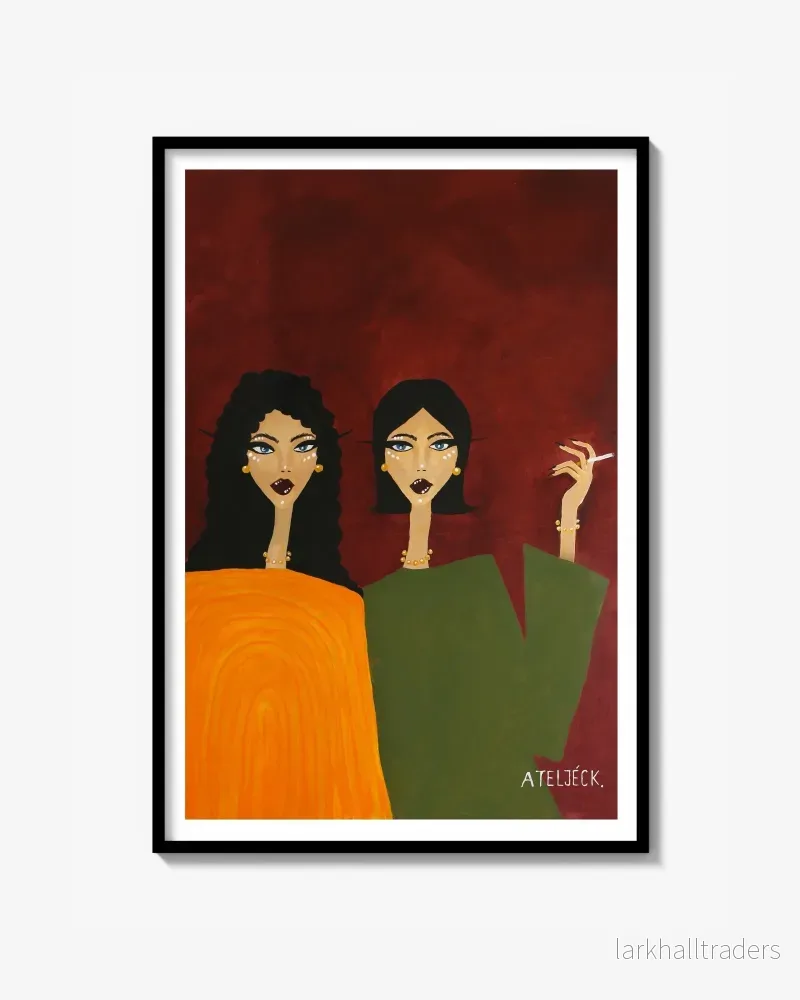 Olives & Oranges Poster