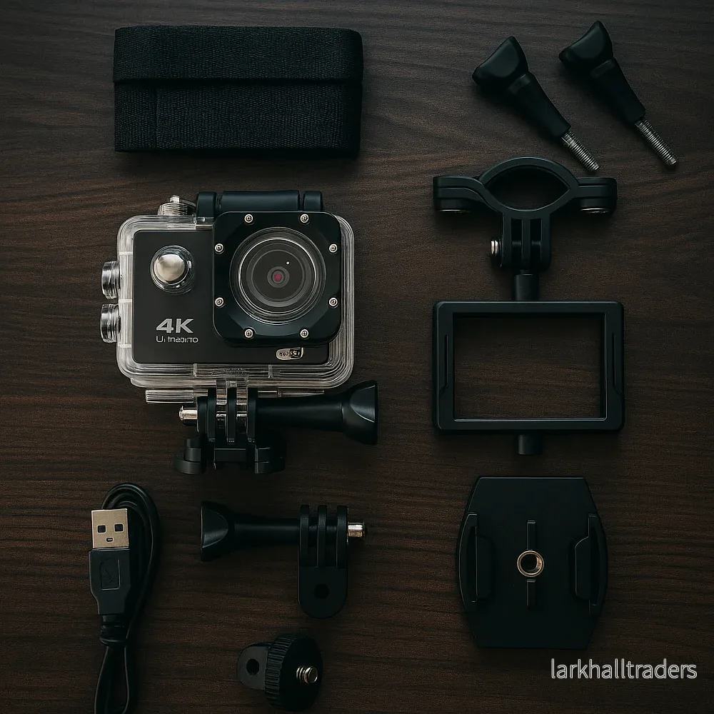 Action Camera 4K m/vattentätt fodral 30 meter - 16,0 megapixlar - Bild 3