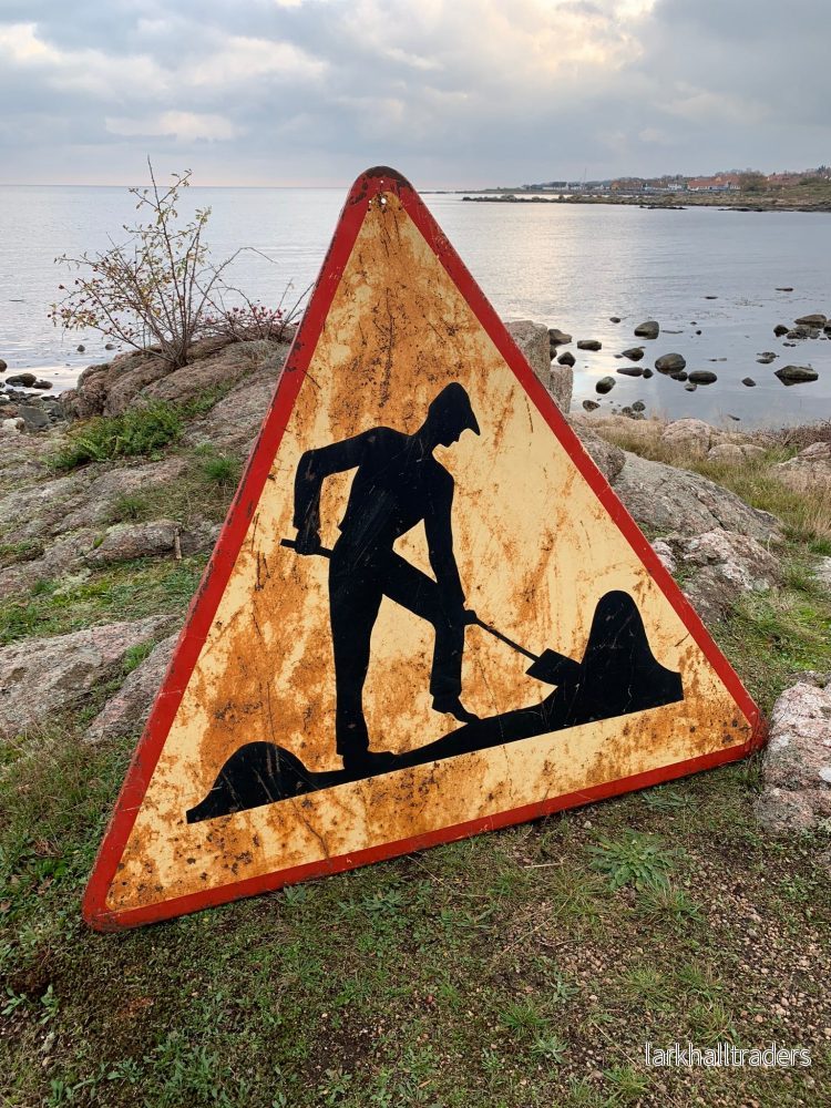 Mycket stor och mycket unik fransk trafikskylt - Bild 2