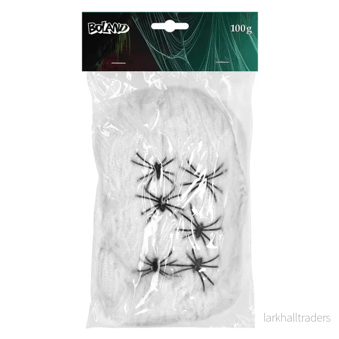 Spindelnät, vit 100 g Spindelnät, vit 100 g