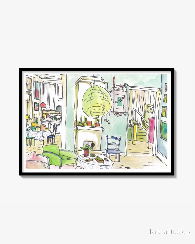 Malins Livingroom Print