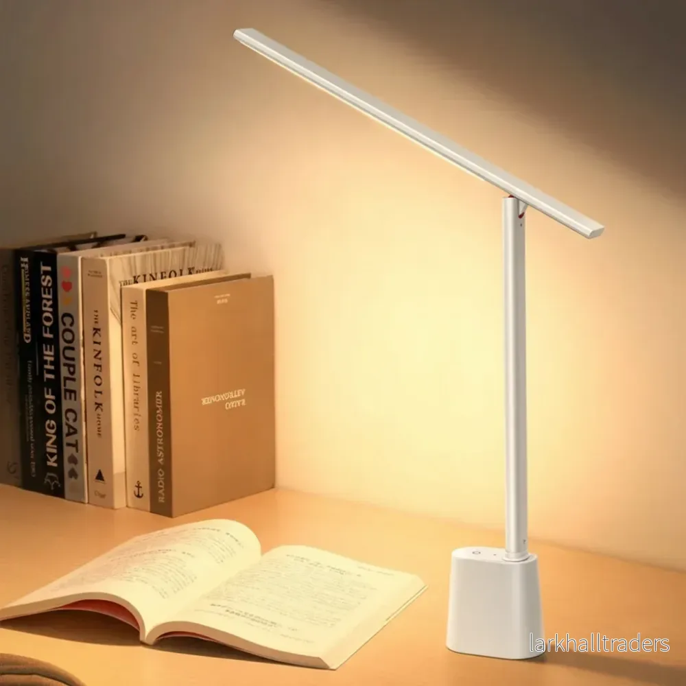 Smart Dimbart Skrivbordslampa LED – Kompakt, Vikbar & Uppladdningsbar - Bild 2