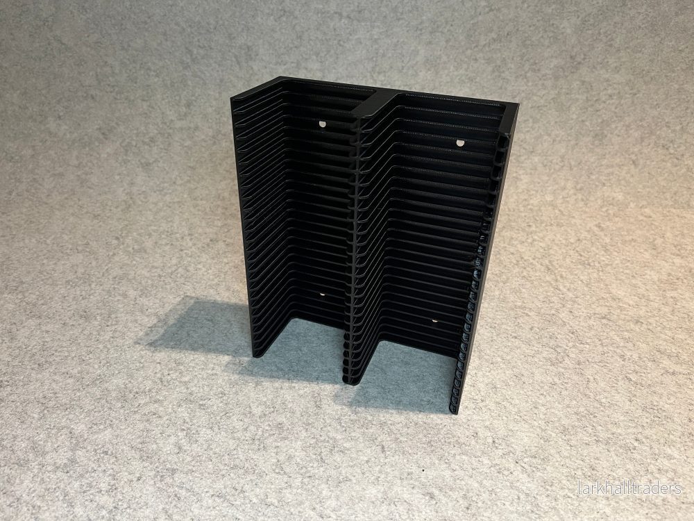 Vägghållare / ställ för 50 MiniDisc-skivor - dubbeltorn - Bild 2