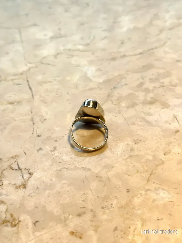 Silverring Havsglas - Bild 2