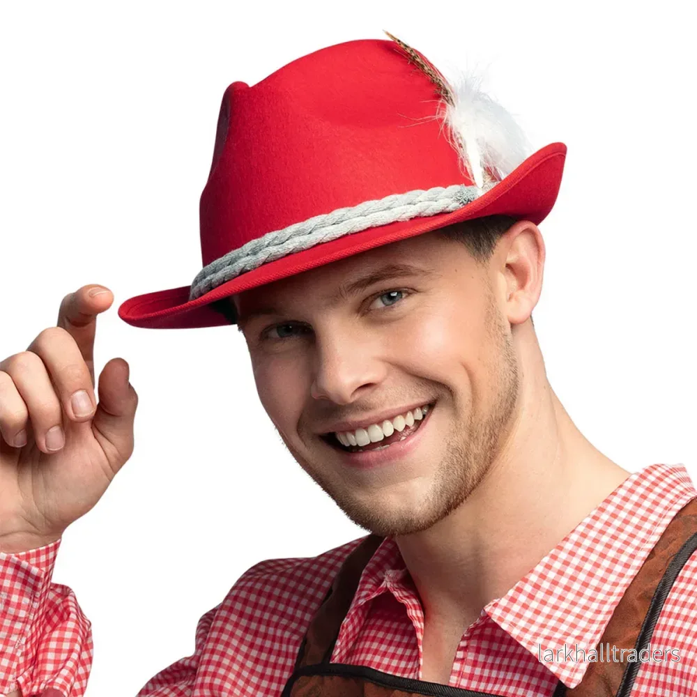 Tyrolerhatt, Hansl röd - Bild 3