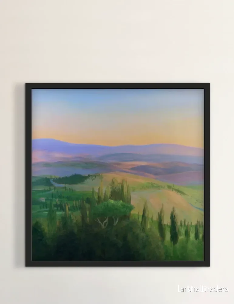 The Sun Is Setting In Tuscany - Poster - Bild 3
