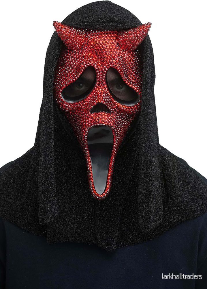 Scream mask, devil bling Scream mask, devil bling