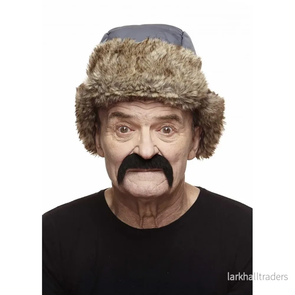 Mustasch, cowboy svart - Bild 2