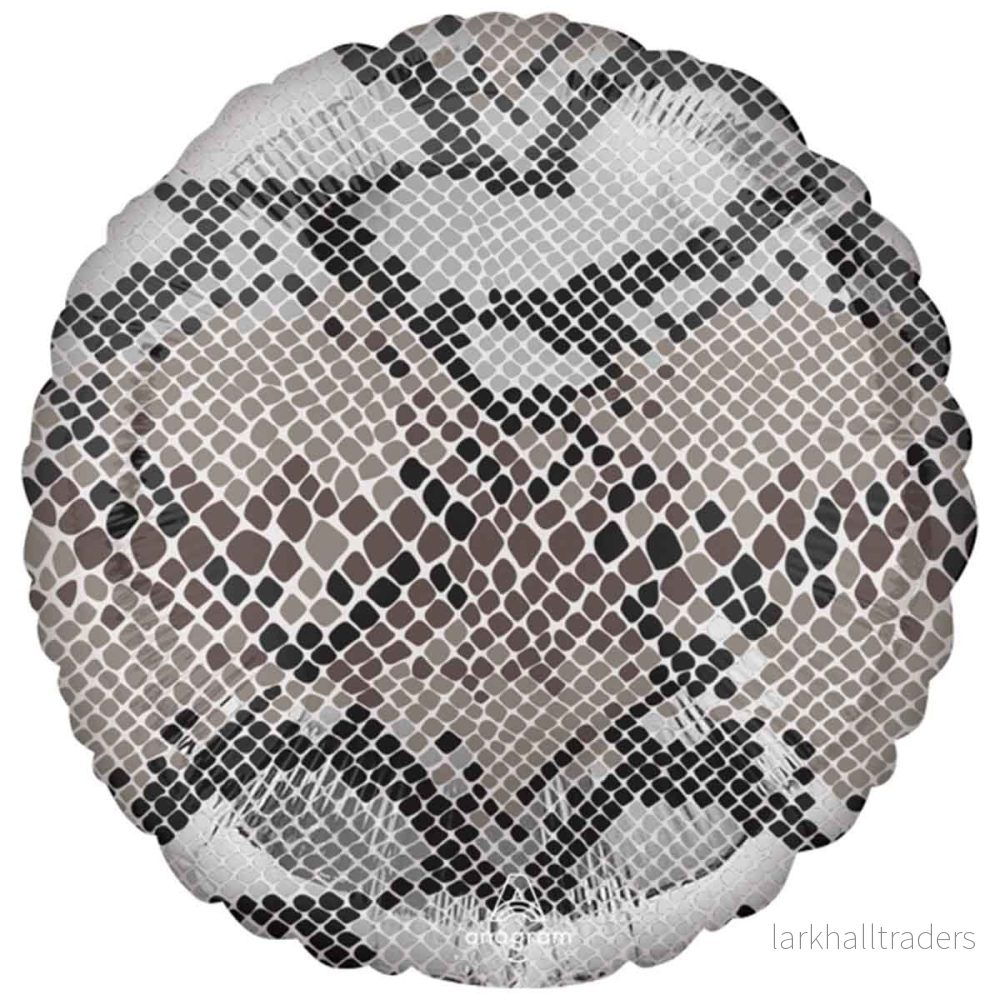 Folieballong, ormmönster 43 cm Folieballong, ormmönster 43 cm