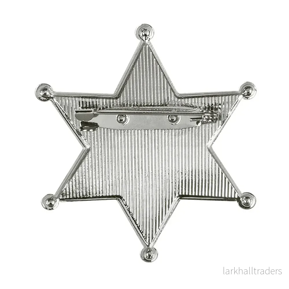 Sheriffstjärna, metall - Bild 3