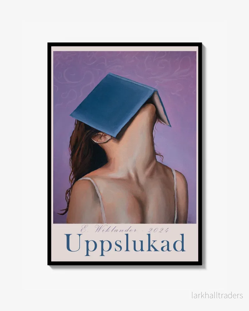 Uppslukad – Poster med text