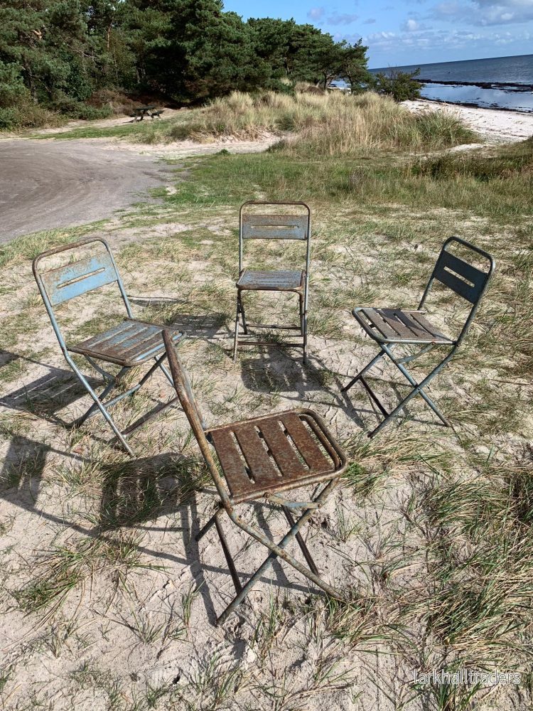 Raw fällstol med patina - priset är pr PCS. - Bild 2