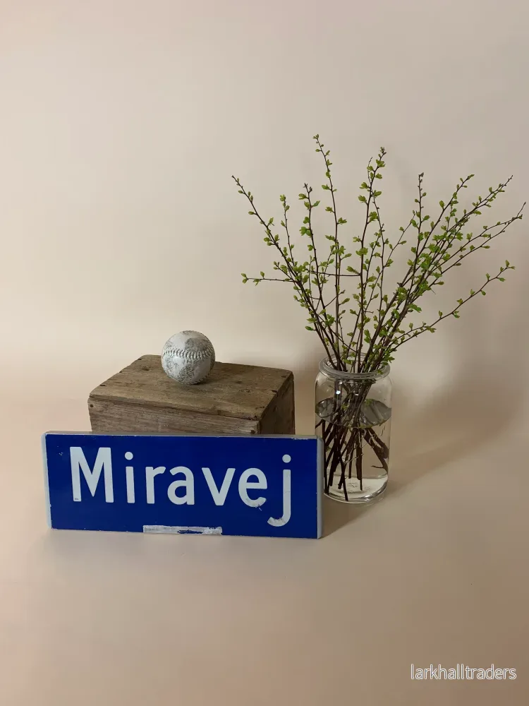 Vägskylt - Miravej - Bild 3