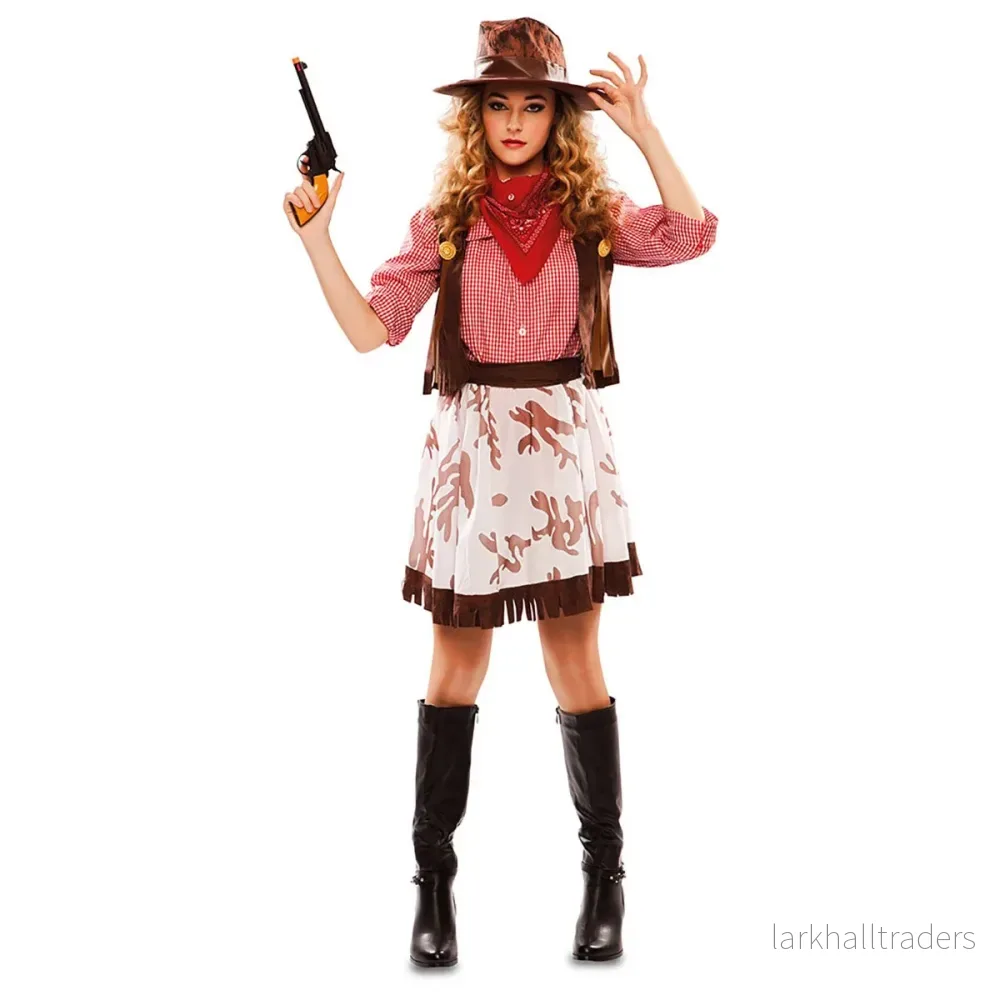 Klänning, cowgirl M/L