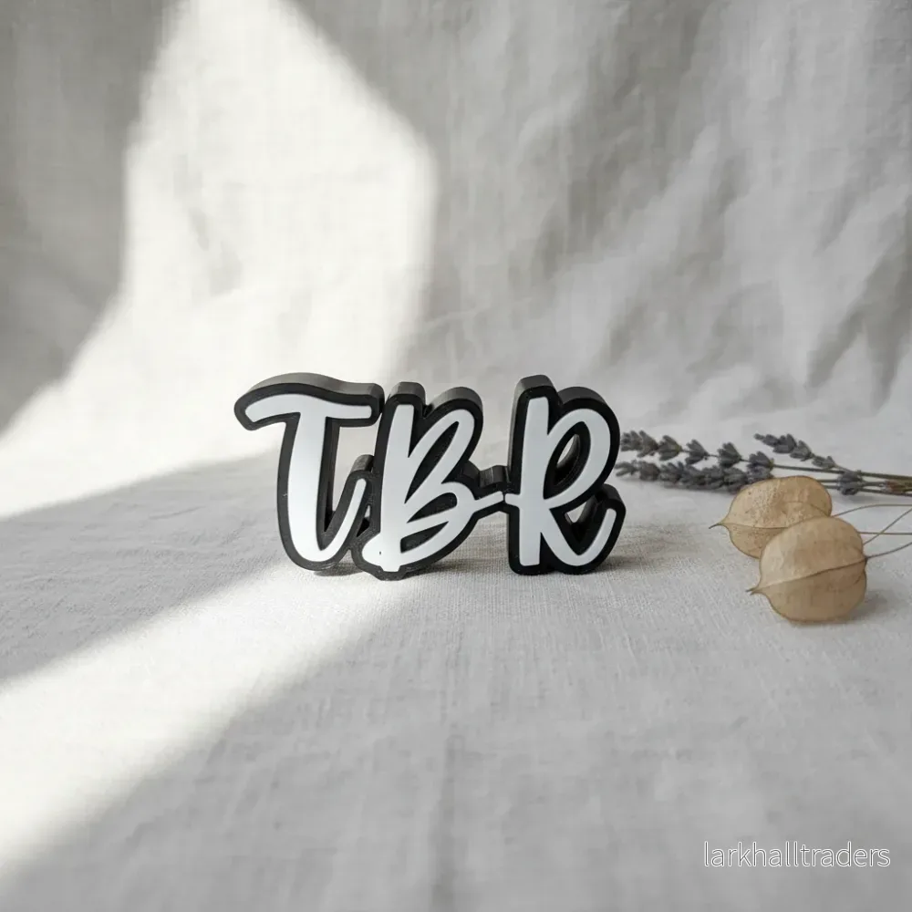 Skylt – TBR Kursiv Skylt – TBR Kursiv