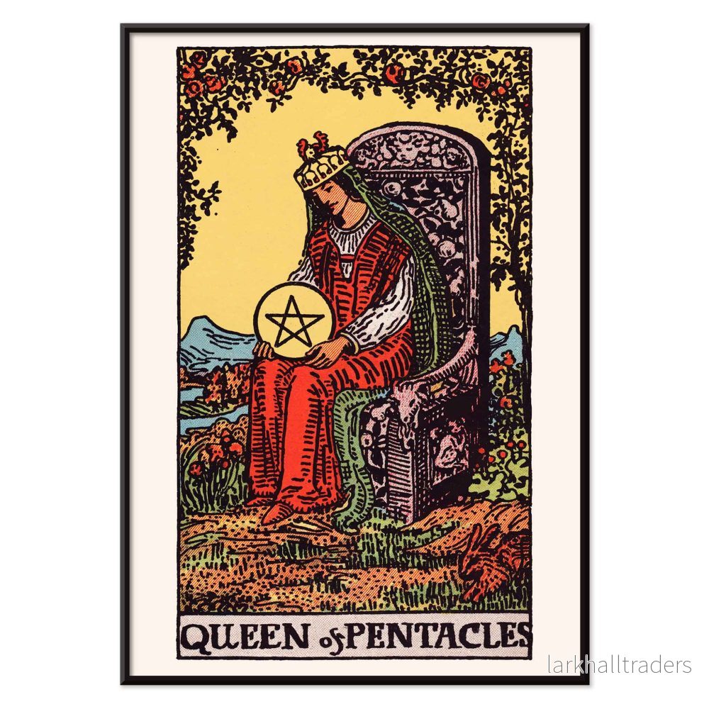 Tarot – Pentakeldrottningen Poster - Bild 2