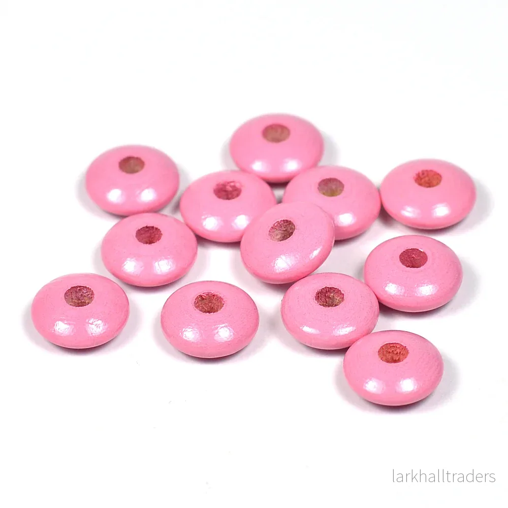 Trälinser, rosa, 50st Trälinser, rosa, 50st