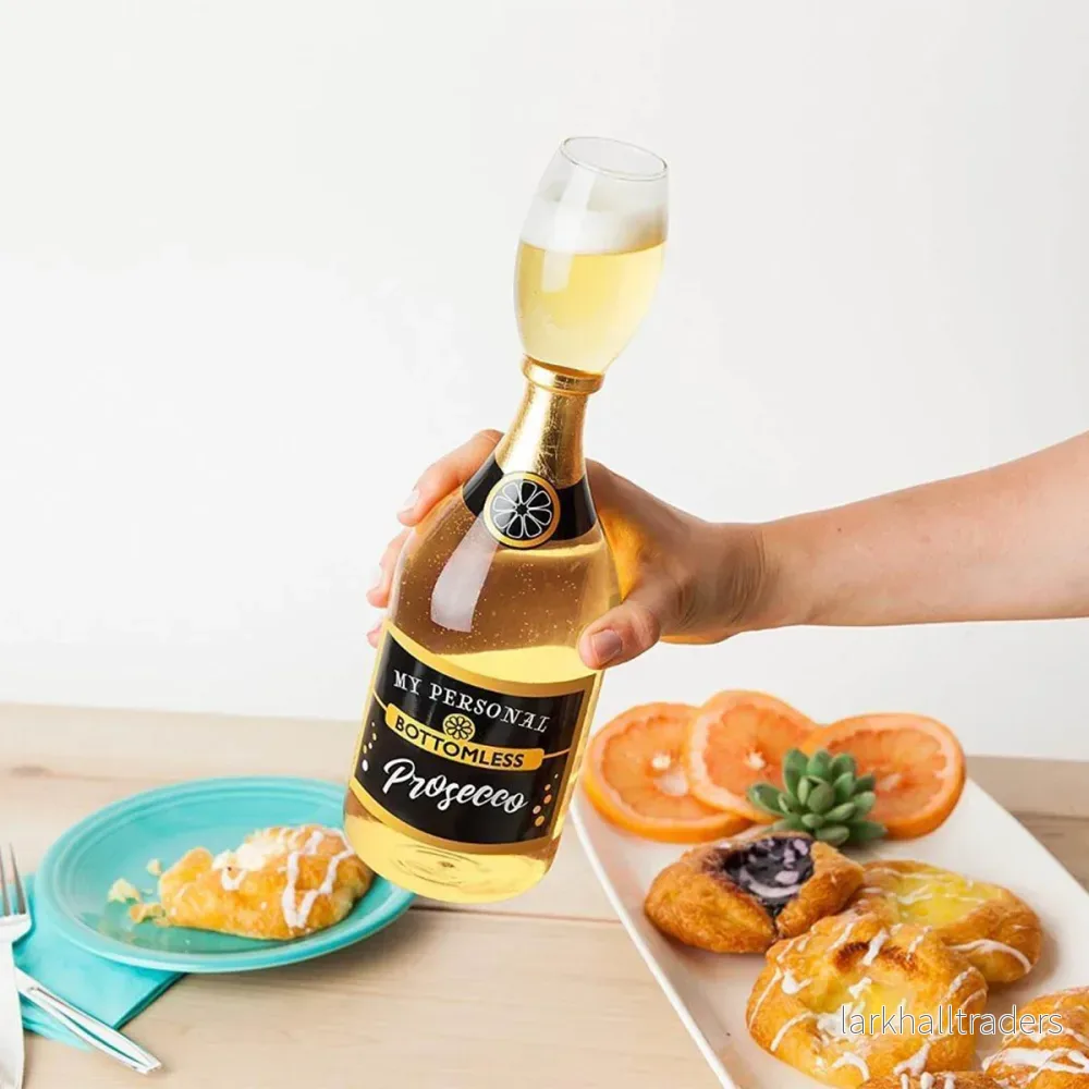 Glas, prosecco bottle - Bild 2