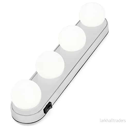 Hollywood LED Makeup Light med sugkopp för spegel - Bild 2