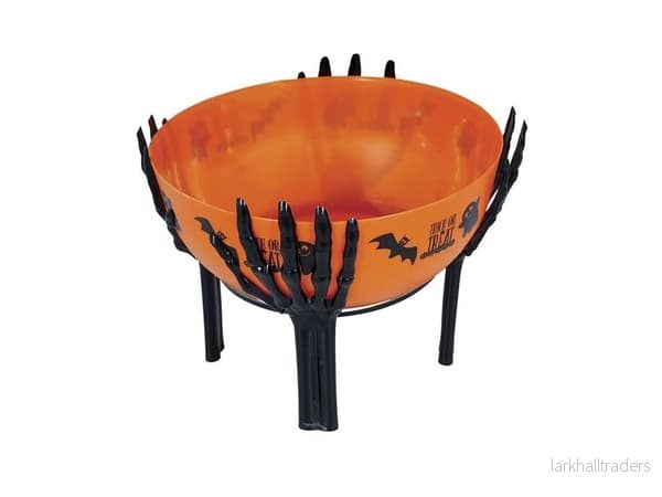 Godisskål, trick or treat orange 26x18 cm - Bild 2