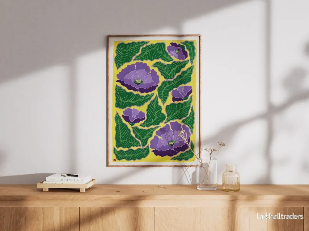 Purple Flower - Poster - Bild 2