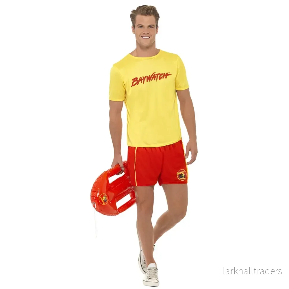 Dräkt, Baywatch livräddare Dräkt, Baywatch livräddare