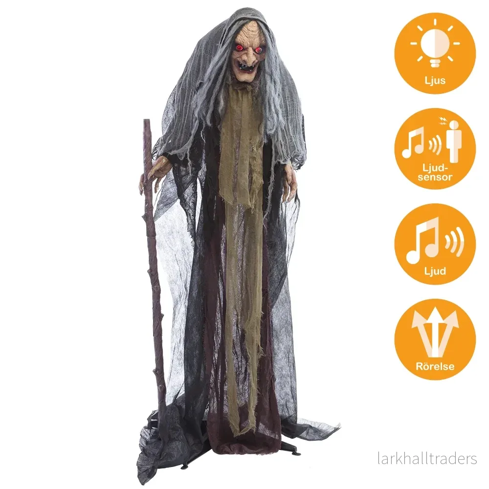 Prop animerad, witch orenda 160 cm Prop animerad, witch orenda 160 cm