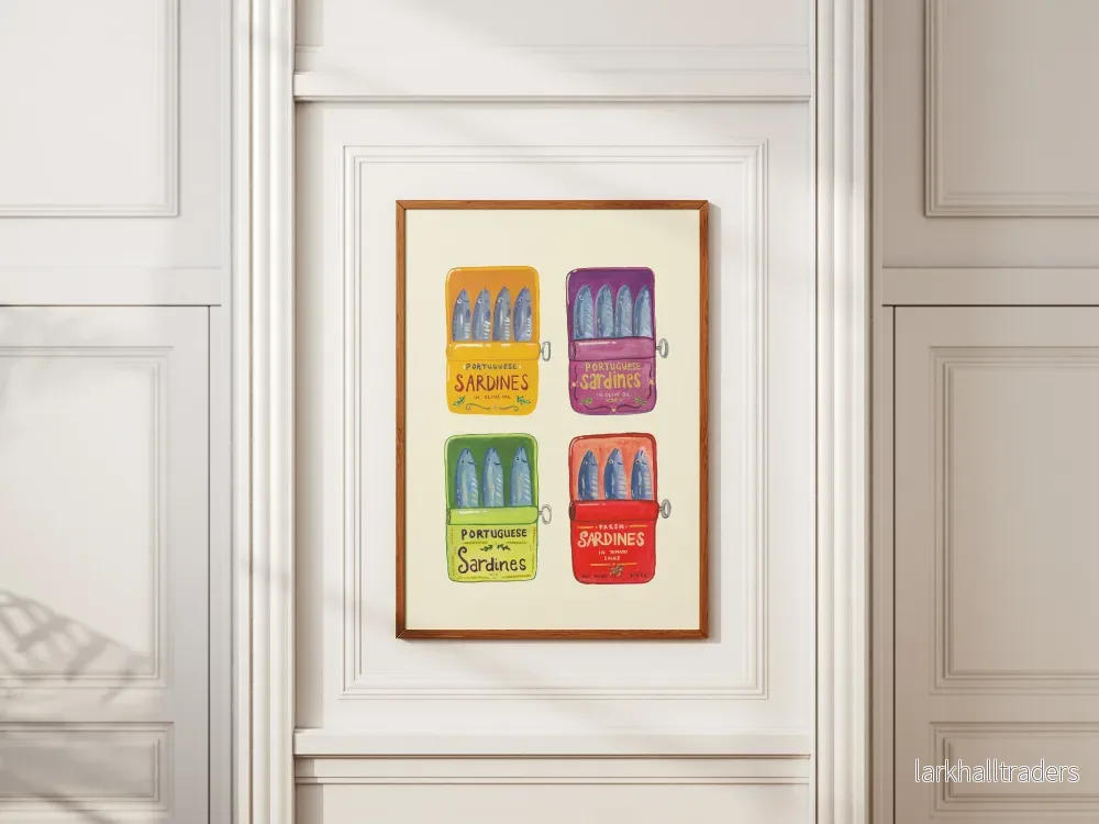 Four Sardines Poster - Bild 3