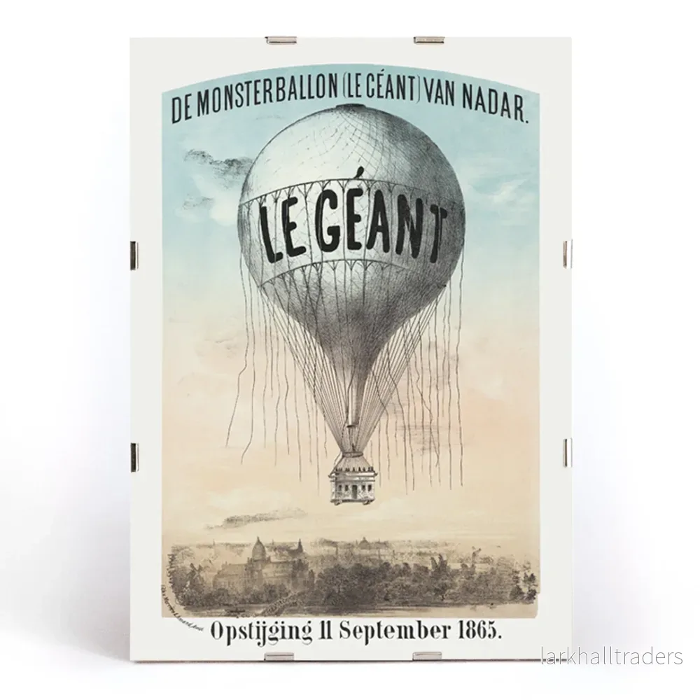 Den stora ballongen Poster - Bild 3