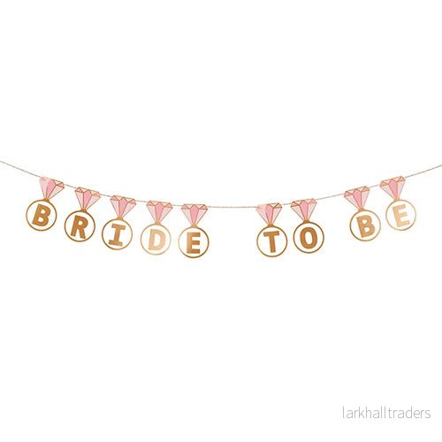 Girlang, Bride to be 2,5 m Girlang, Bride to be 2,5 m
