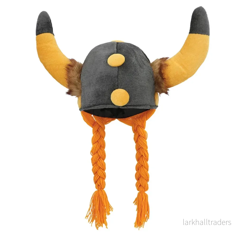Vikingshjälm med hår - Bild 2