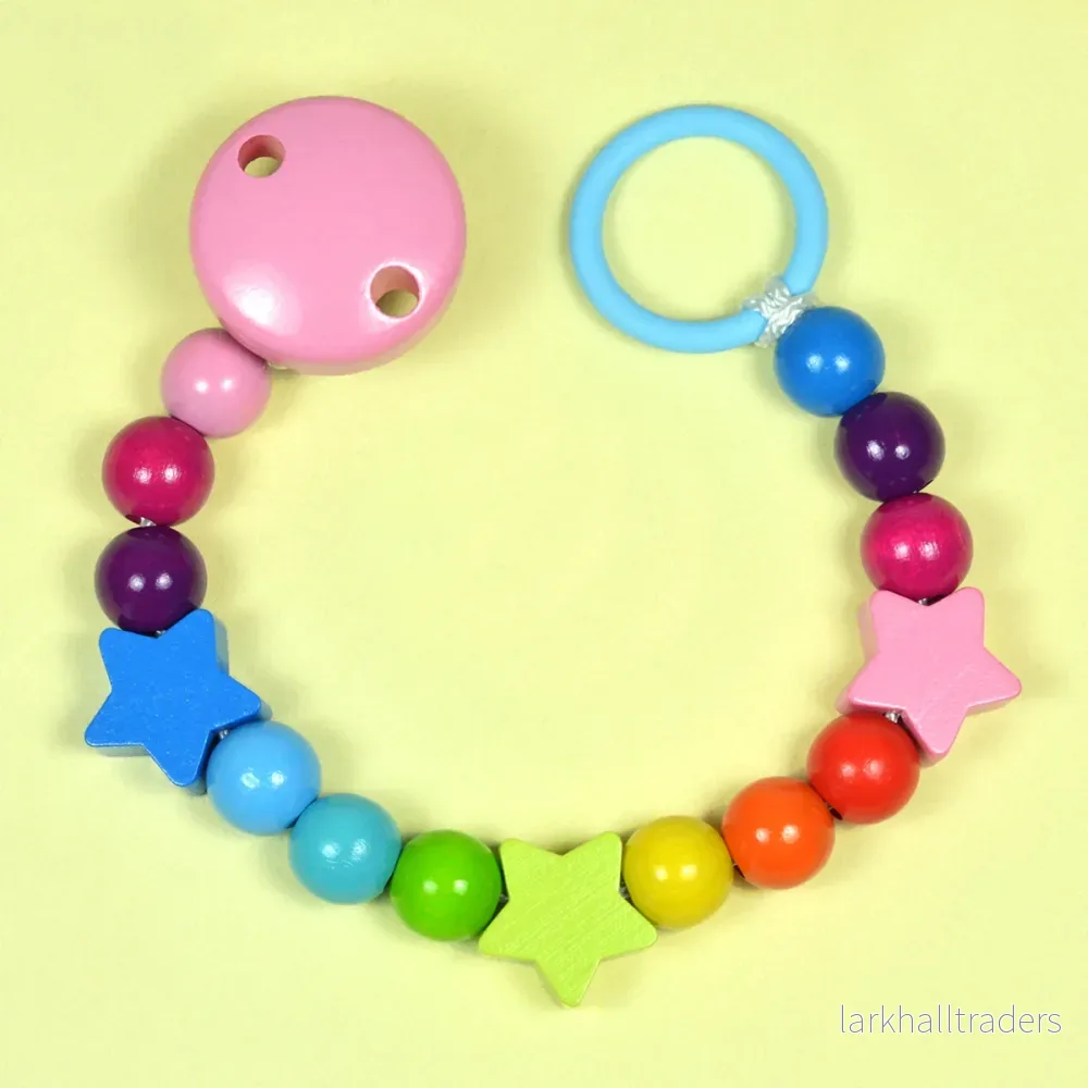 Premium-Träclips *mini*, rosa - Bild 3