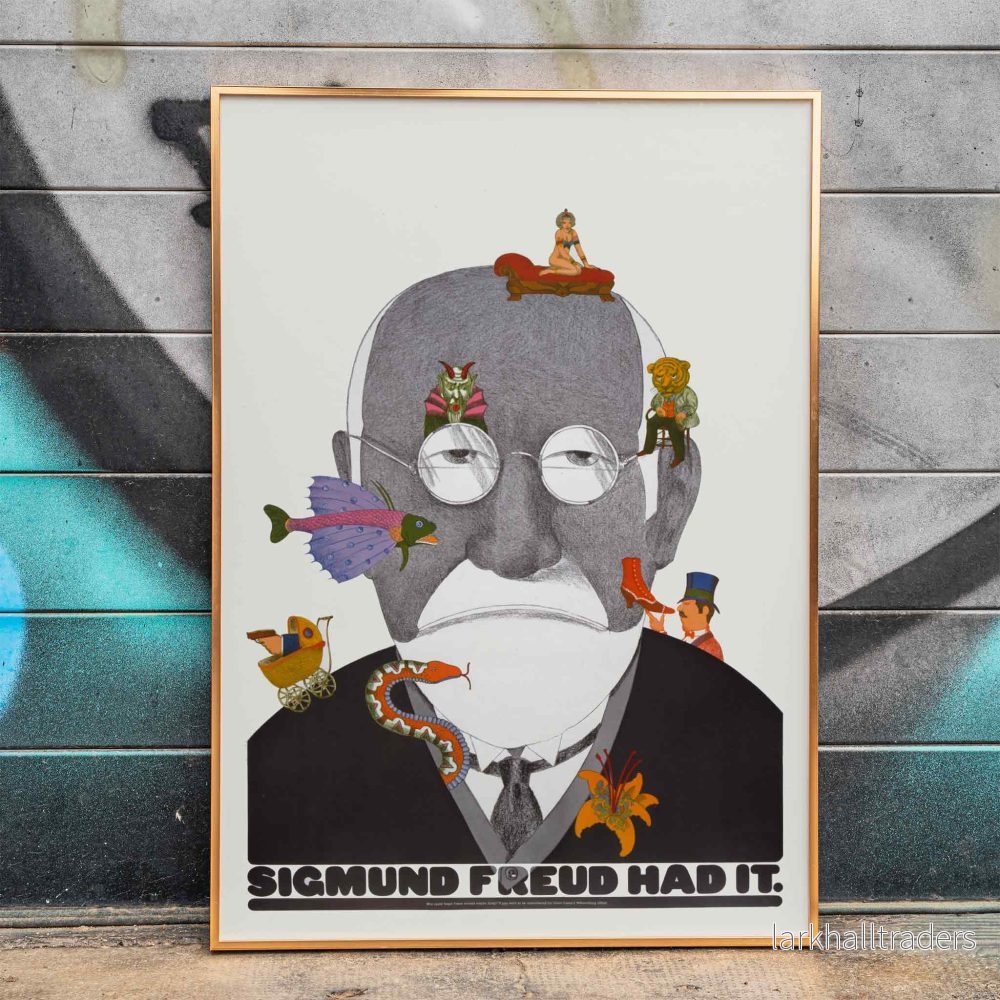 Sigmund Freud Poster Sigmund Freud Poster
