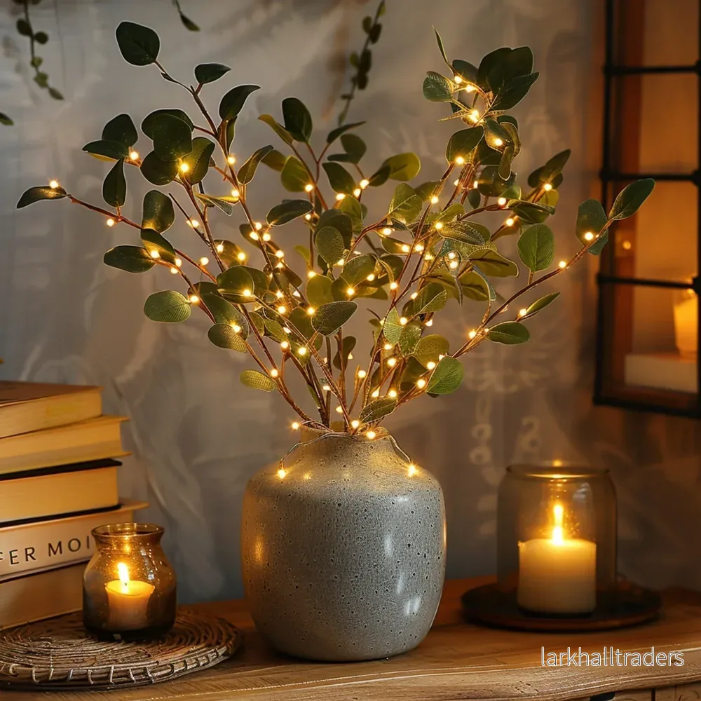 Lunaria Glow – Magisk LED-Grenlampa i Féinspirerad Design (70 cm) Lunaria Glow – Magisk LED-Grenlampa i Féinspirerad Design (70 cm)