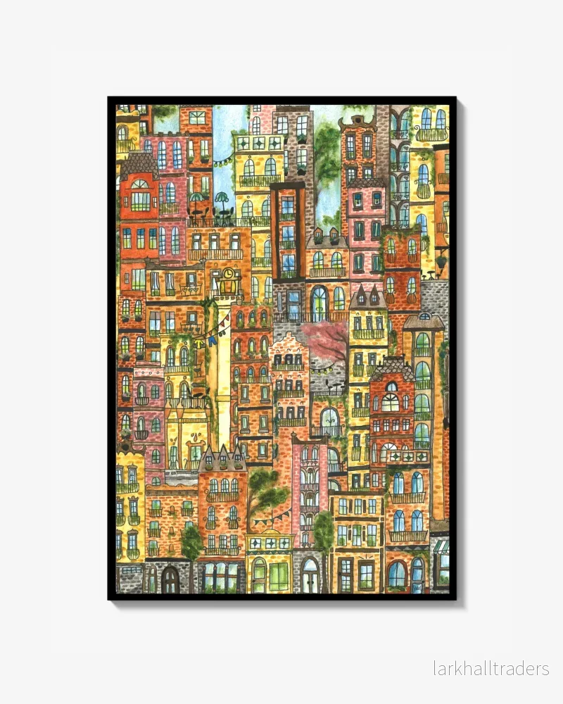 Old Town Poster