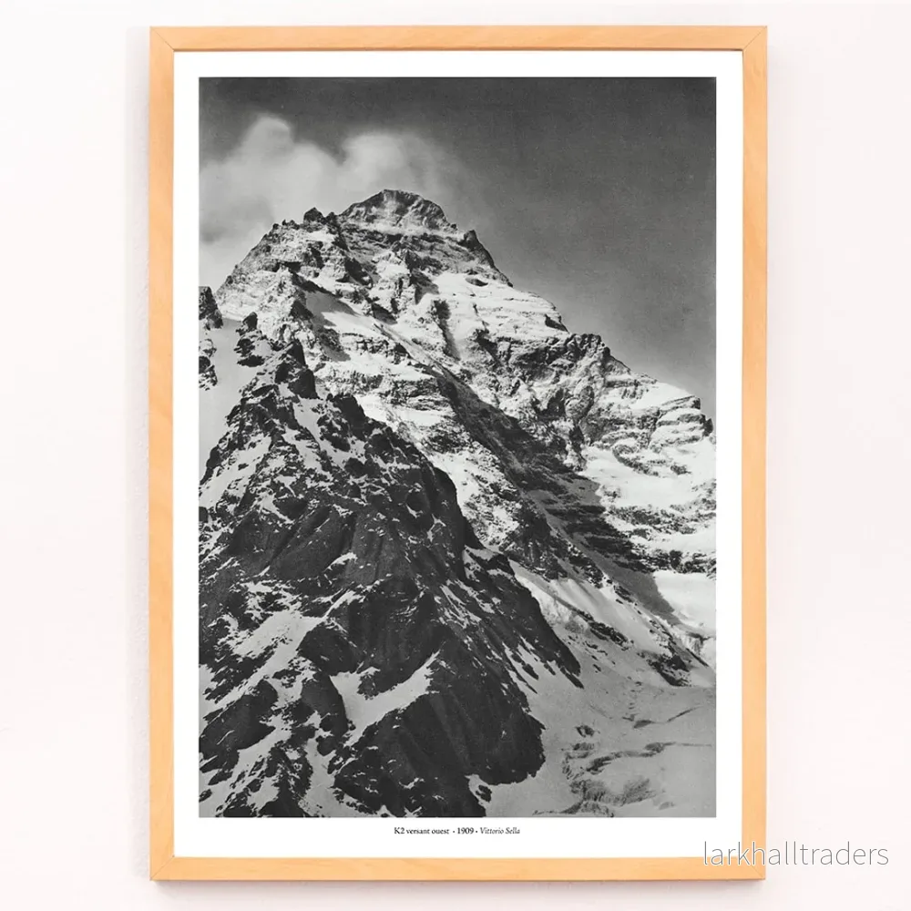 K2:s västra sida Poster - Bild 3