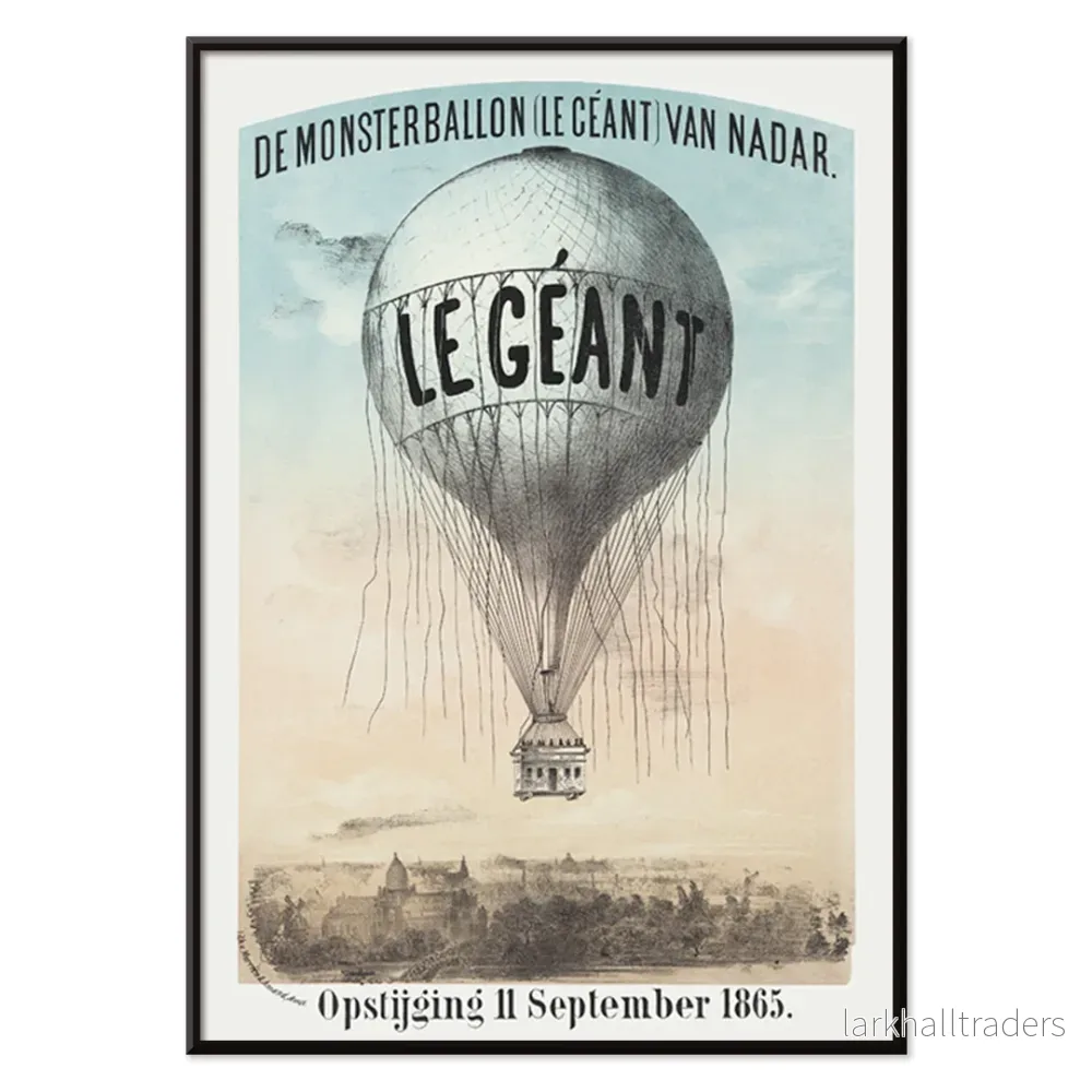 Den stora ballongen Poster - Bild 2