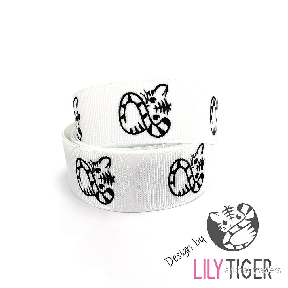 Ripsband LilyTiger, 22mm