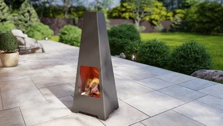 Eldstad i Corten – Flamman Eldstad i Corten – Flamman