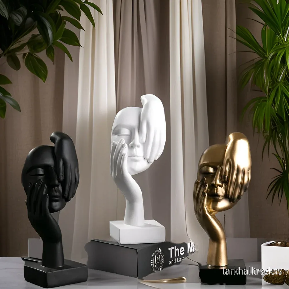 ThinkForm Skulptur – Abstrakt Modern Dekorationsfigur i Harts ThinkForm Skulptur – Abstrakt Modern Dekorationsfigur i Harts