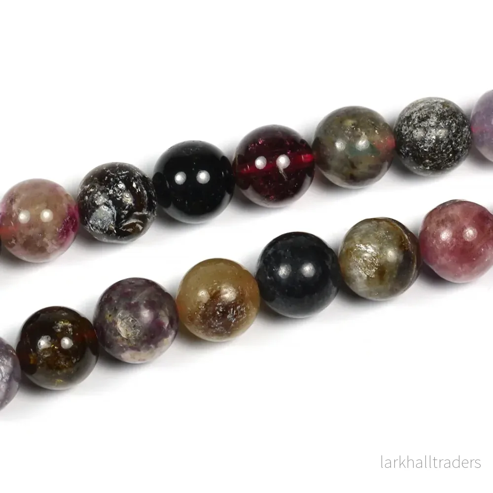 Turmalin pärlor, 8mm Turmalin pärlor, 8mm