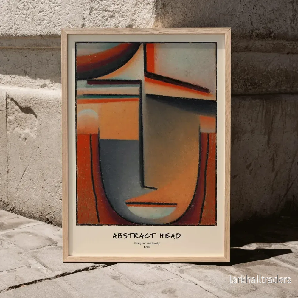 Abstrakt huvud Poster - Bild 3
