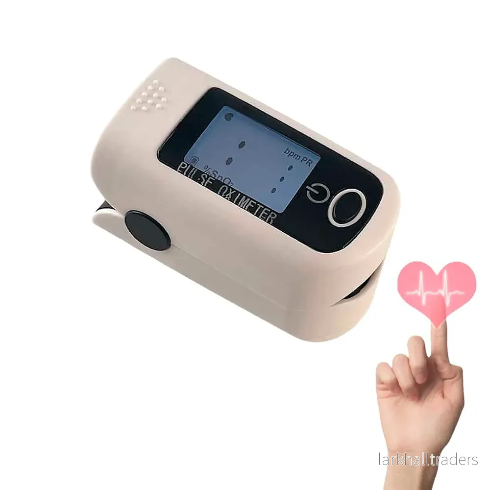 Puls- och syremätare för fingret (pulsoximeter) Puls- och syremätare för fingret (pulsoximeter)
