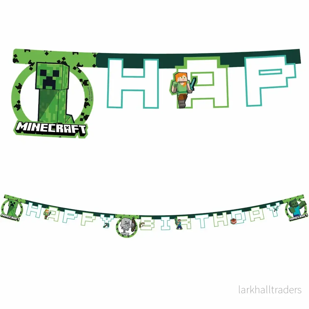Girlang, Minecraft happy birthday Girlang, Minecraft happy birthday